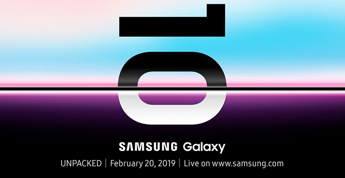 Sự kiện ra mắt Samsung Galaxy S10 dự kiến ​​vào ngày 20 tháng 2 năm 2019