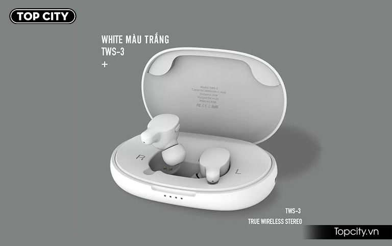 tai nghe true wireless bluetooth Remax TWS-3 