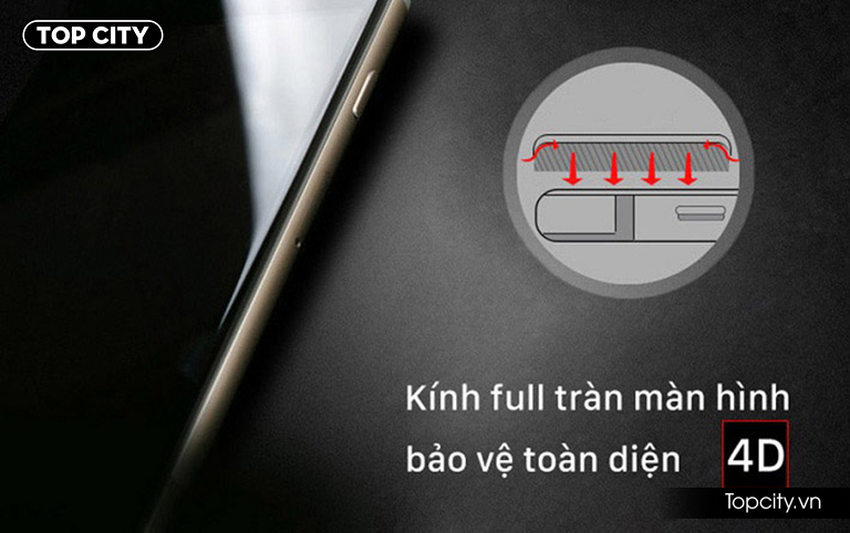 Kính cường lực iPhone 7 full màn hình 3D siêu mỏng 0.3mm 9