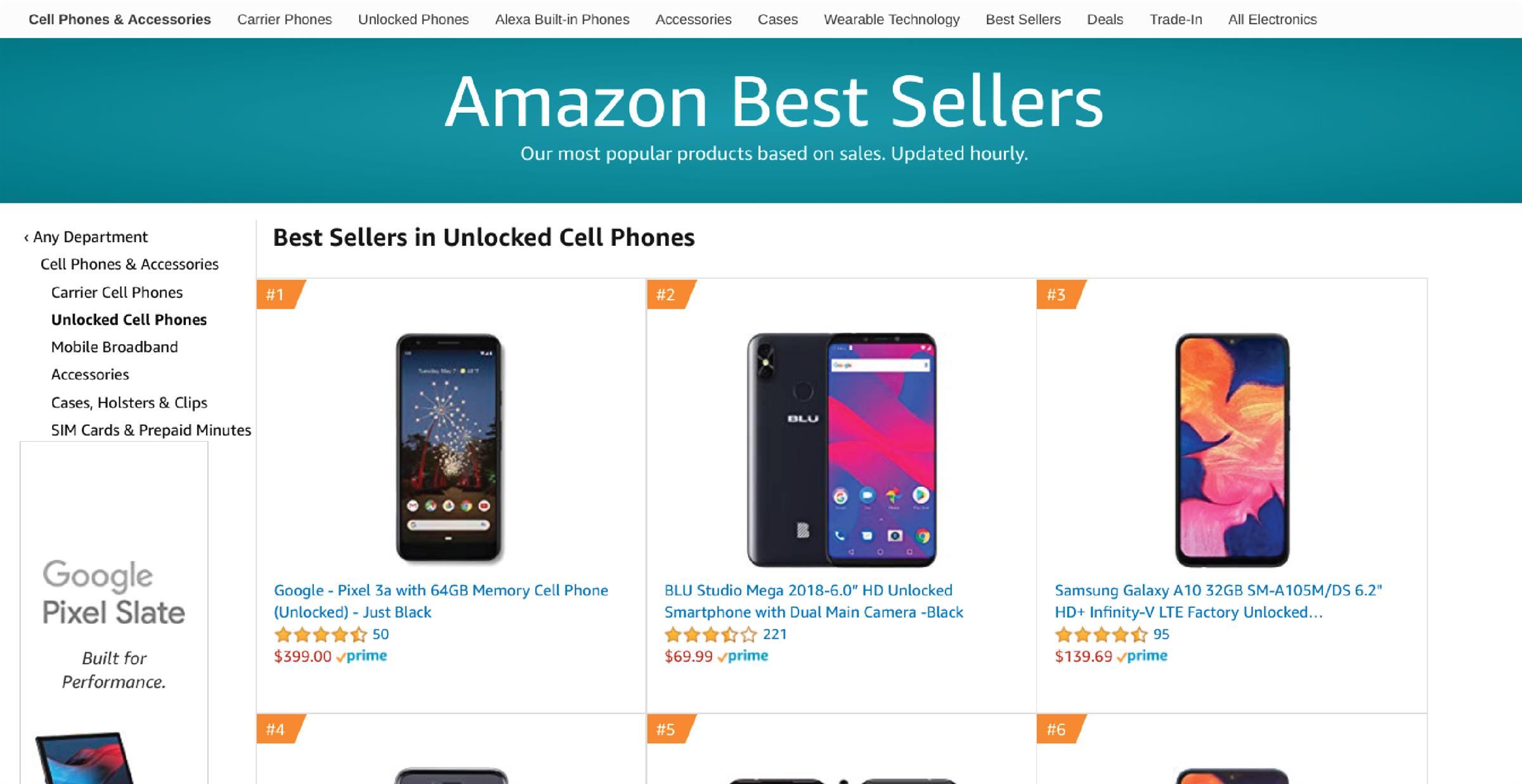 Bạn sẽ không ngờ đây là chiếc điện thoại unlock bán chạy nhất Amazon