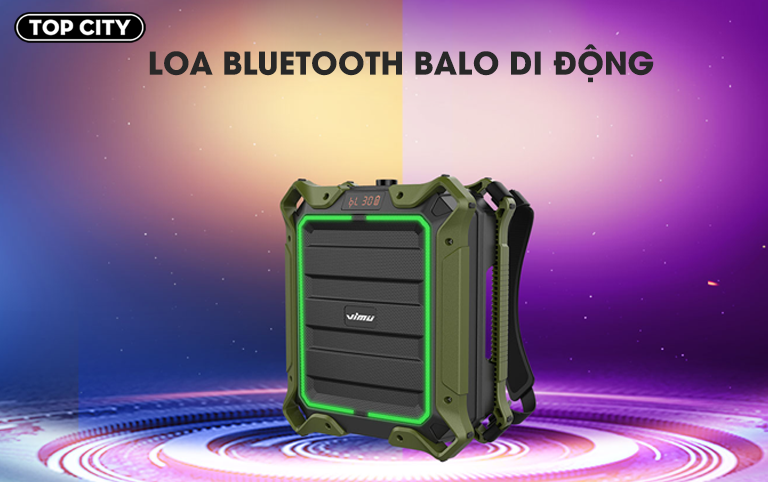 Loa Bluetooth Balo 60W W-King K2S