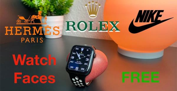 Biến mặt đồng hồ Apple Watch thành Rolex, Casio,...MIỄN PHÍ
