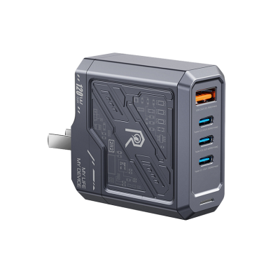 Củ sạc nhanh GaN 4 cổng 120W Remax RP-U107
