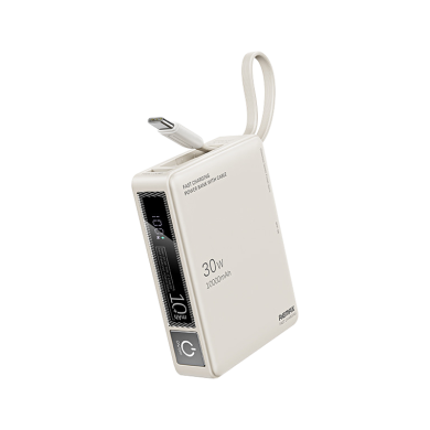 Pin sạc dự phòng kèm cáp 10000mAh 30W Remax RPP-86