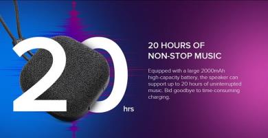 Loa Bluetooth ngoài trời Xiaomi Mi ra mắt, phát nhạc suốt 20 giờ, trả lời cuộc gọi, giá 455.000 đồng Loa Bluetooth ngoài trời Xiaomi Mi ra mắt, phát nhạc suốt 20 giờ, trả lời cuộc gọi, giá 455.000 đồng