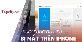 Hướng dẫn khôi phục dữ liệu iPhone sau khi bị xóa Hướng dẫn khôi phục dữ liệu iPhone sau khi bị xóa