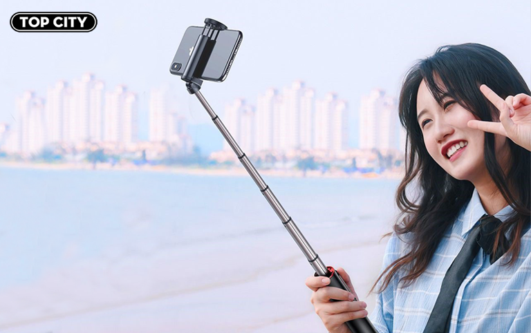 Gậy selfie tự sướng Bluetooth kiêm tripod Baseus 3