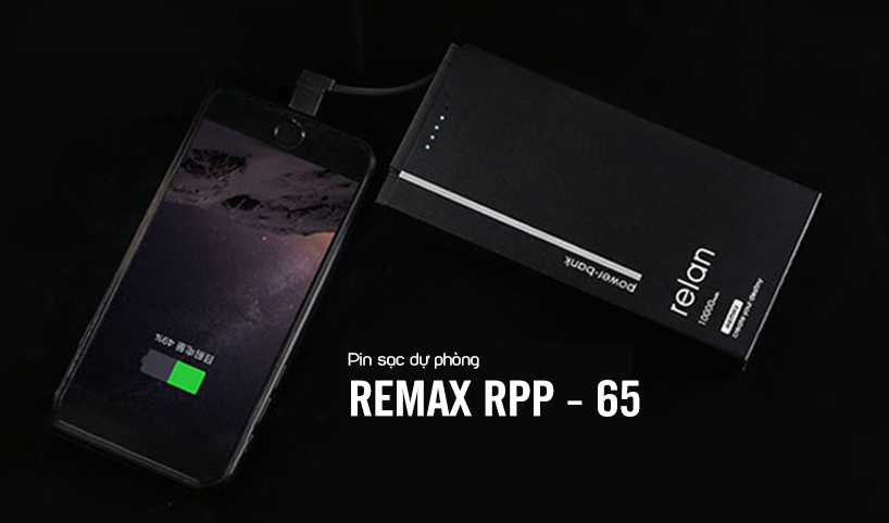 Pin dự phòng 10000mAh Remax RPP - 65 slide1