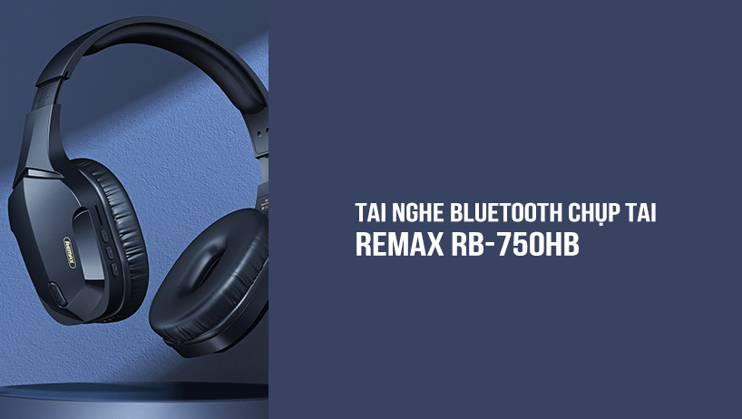 Tai nghe Bluetooth chụp tai Remax RB-750HB 1