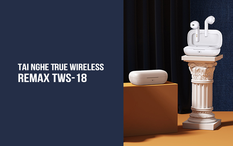 Tai nghe True Wireless Remax TWS-18 1
