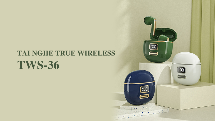 Tai nghe True Wireless Remax TWS-36 1