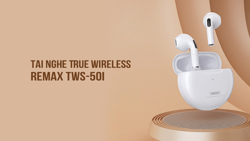 Tai nghe True Wireless Remax TWS-50i 1