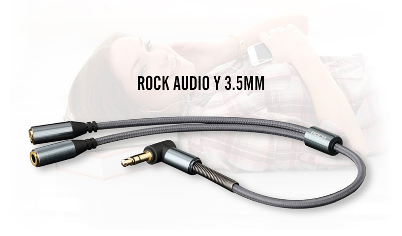 Cáp Rock Audio Y 3.5mm slide 1