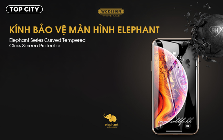 Kính cường lực iPhone 7Plus/8Plus Elephant WTP-024 1